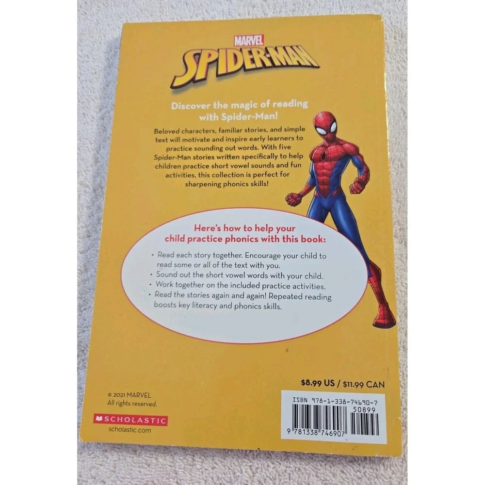 Spider-man Phonics Collection: Short Vow..., Scholastic‎